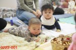 12年2月22日ママズケアいたみホールベビーマッサージクラス