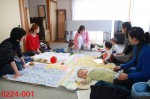 12年2月24日AM ママズケア 芦屋ベビーマッサージ応用クラス