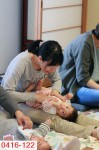15年4月16日 岡田助産院ベビーマッサージクラス その②